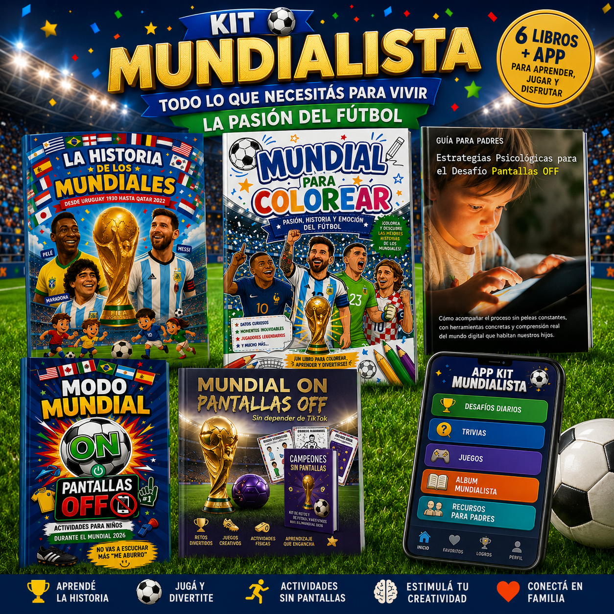 Pack Mundialista- Mundial On Pantallas Off