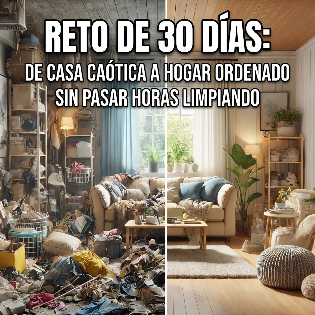 Reto de 30 días: de casa caótica a hogar odenado